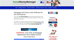 Desktop Screenshot of homemoneymanager.com